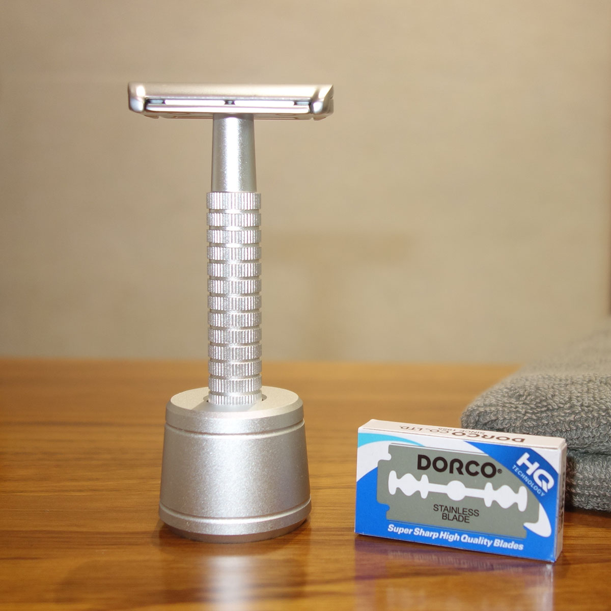 Men'S Grooming Underarm - iRAZOR ダブルエッジ安全かみそり 男性用 ウェットマニュアルシェーバー 理髪師 グルーミングツール