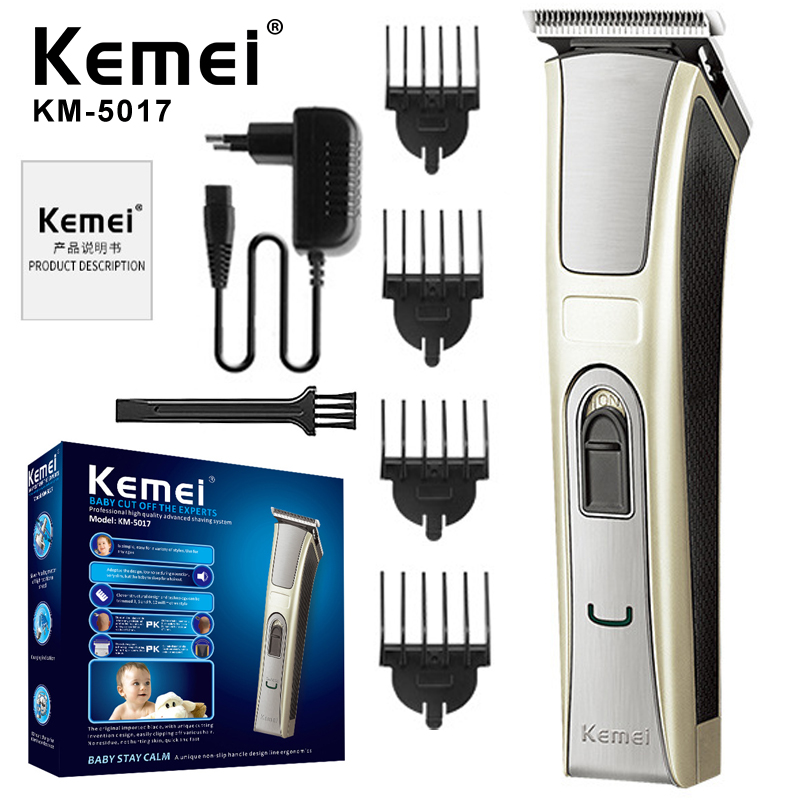 Men'S Grooming Boxes - Kemei-男性と女性のための充電式バリカン、コードレストリマー、子供用グローミングセット、電動バリッパー、低ノイズ