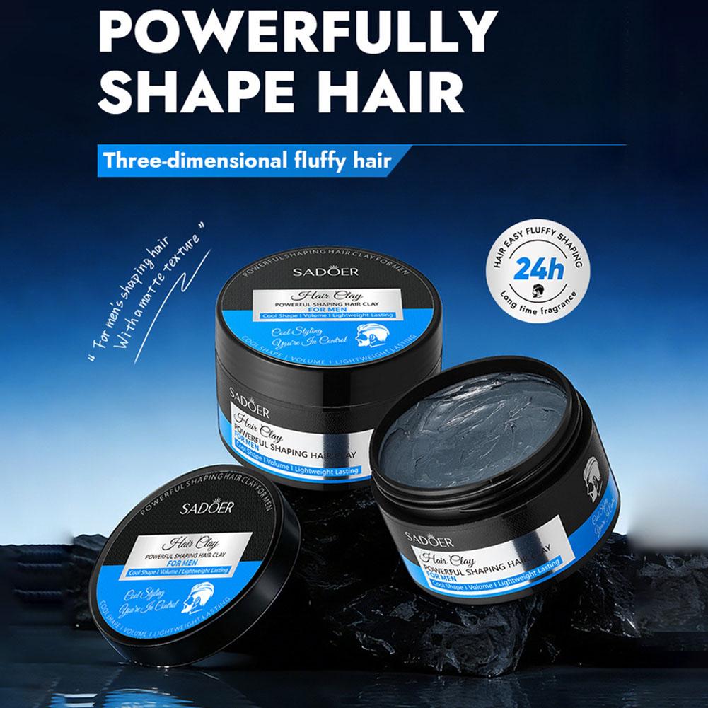 100g メンズヘアスタイリングクレイ 強力ホールド マット - Men'S Grooming Wax のレビューと価格