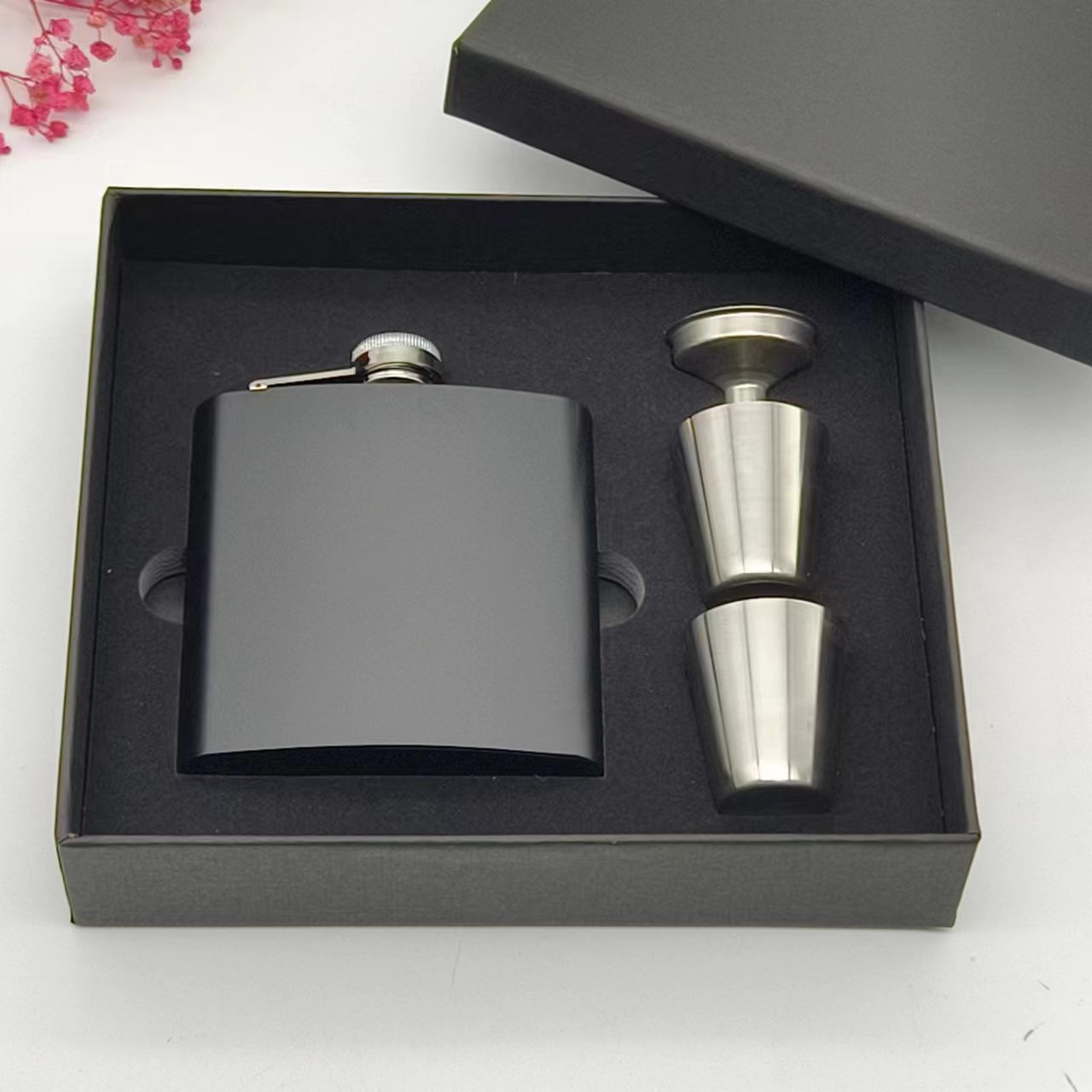 カスタム結婚式花婿の付添人ギフト刻印ベストメンズブラック6オ - Men'S Grooming Boxes のレビューと価格