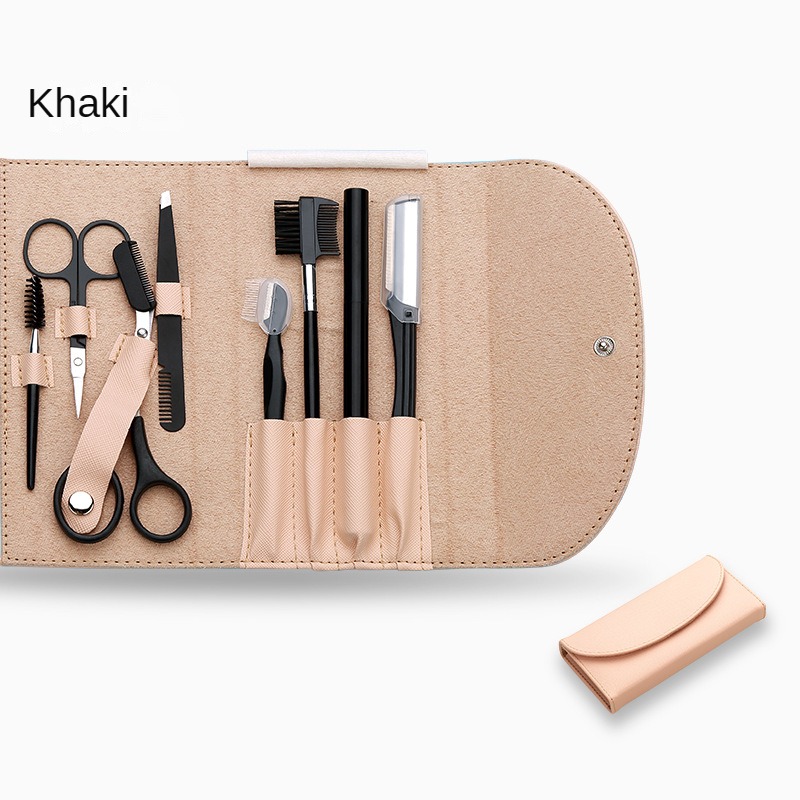8点入り眉毛グルーミングキット、眉毛シェイパー、アイブロウペ - Men'S Grooming Set Gift のレビューと価格
