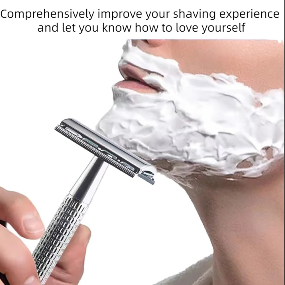 クラシックな両刃安全カミソリ 男性用 伝統的なシェービングツ - Men'S Grooming Underarm のレビューと価格