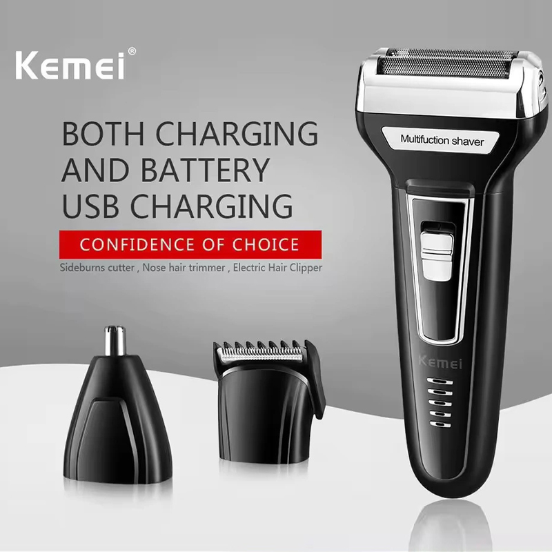 Kemei 多機能防水3in1グルーミングキット、カッターヘ - Men'S Grooming Boxes のレビューと価格