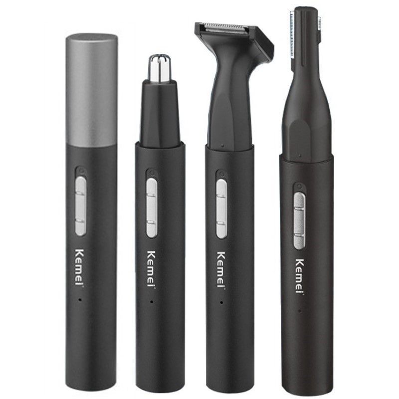 Kemei Pro 充電式鼻毛トリマーペンひげグルーミングキ - Men'S Grooming Set Gift のレビューと価格