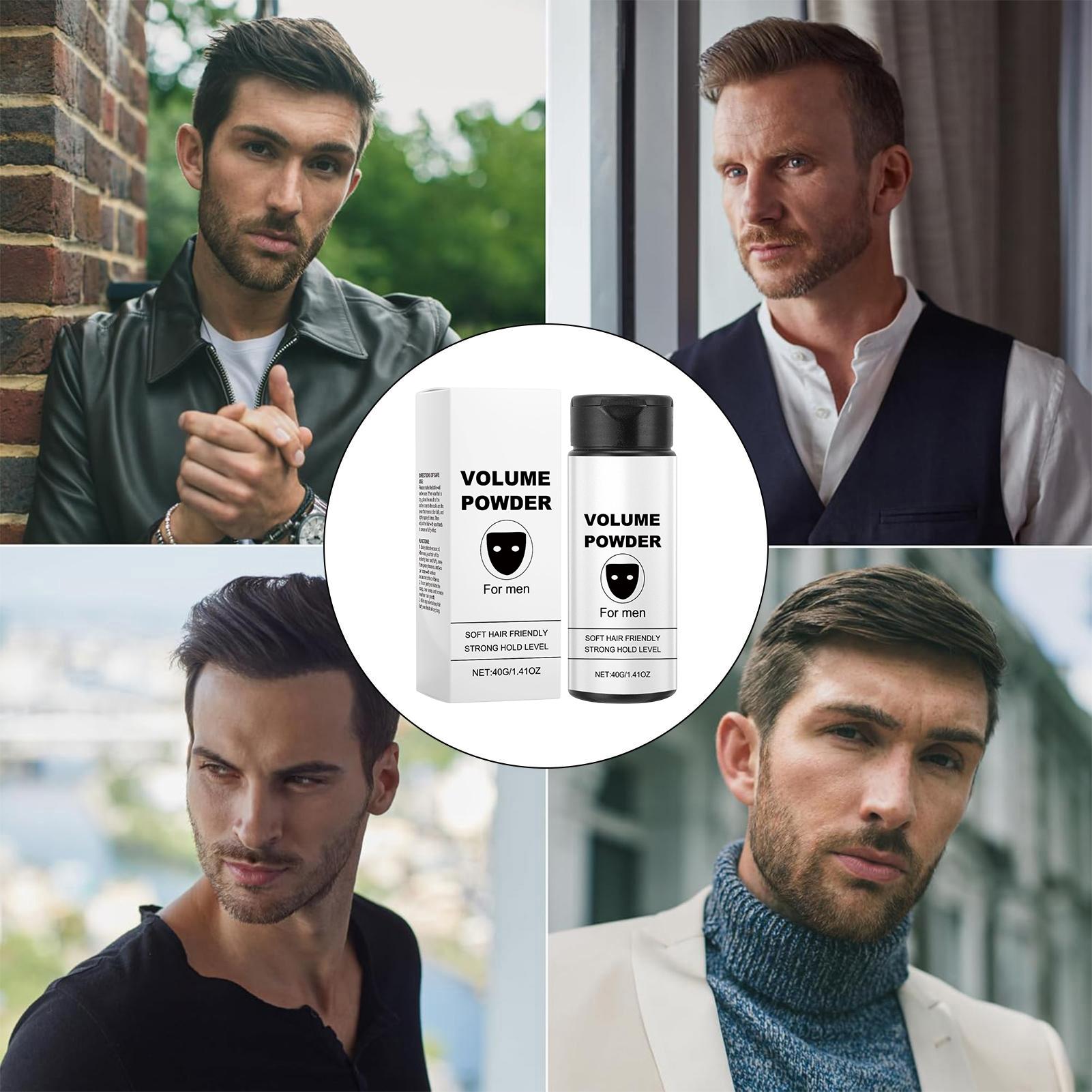 男性用ヘアテクスチャパウダー 簡単に塗布できるボリュームアッ - Men'S Grooming Wax のレビューと価格