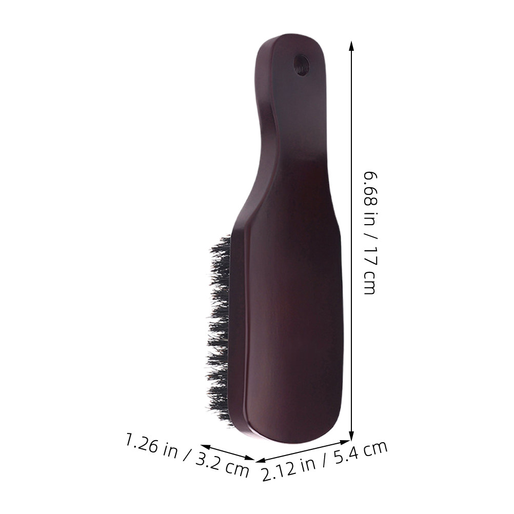 木製ハンドルの猪毛製ひげブラシ2本セット。男性用、口ひげのス - Men'S Grooming Facial のレビューと価格