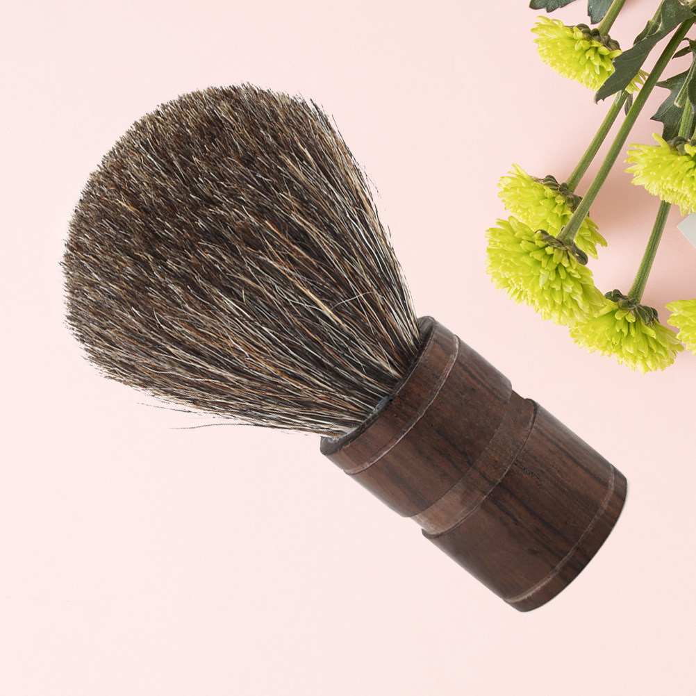 1個入り、男性用ひげブラシ。ナイロン製の毛を使用し、適度な硬 - Men'S Grooming Facial のレビューと価格