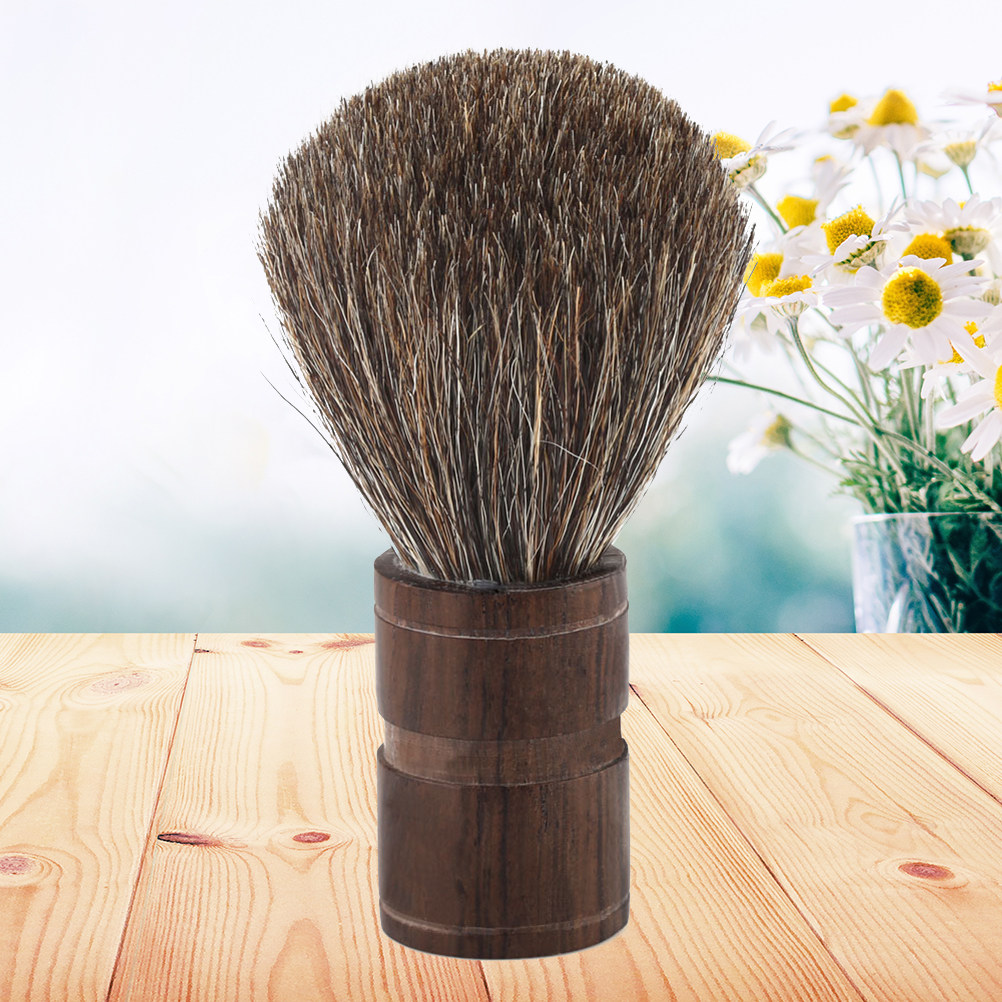 1個入り、男性用ひげブラシ。ナイロン製の毛を使用し、適度な硬 - Men'S Grooming Facial のレビューと価格
