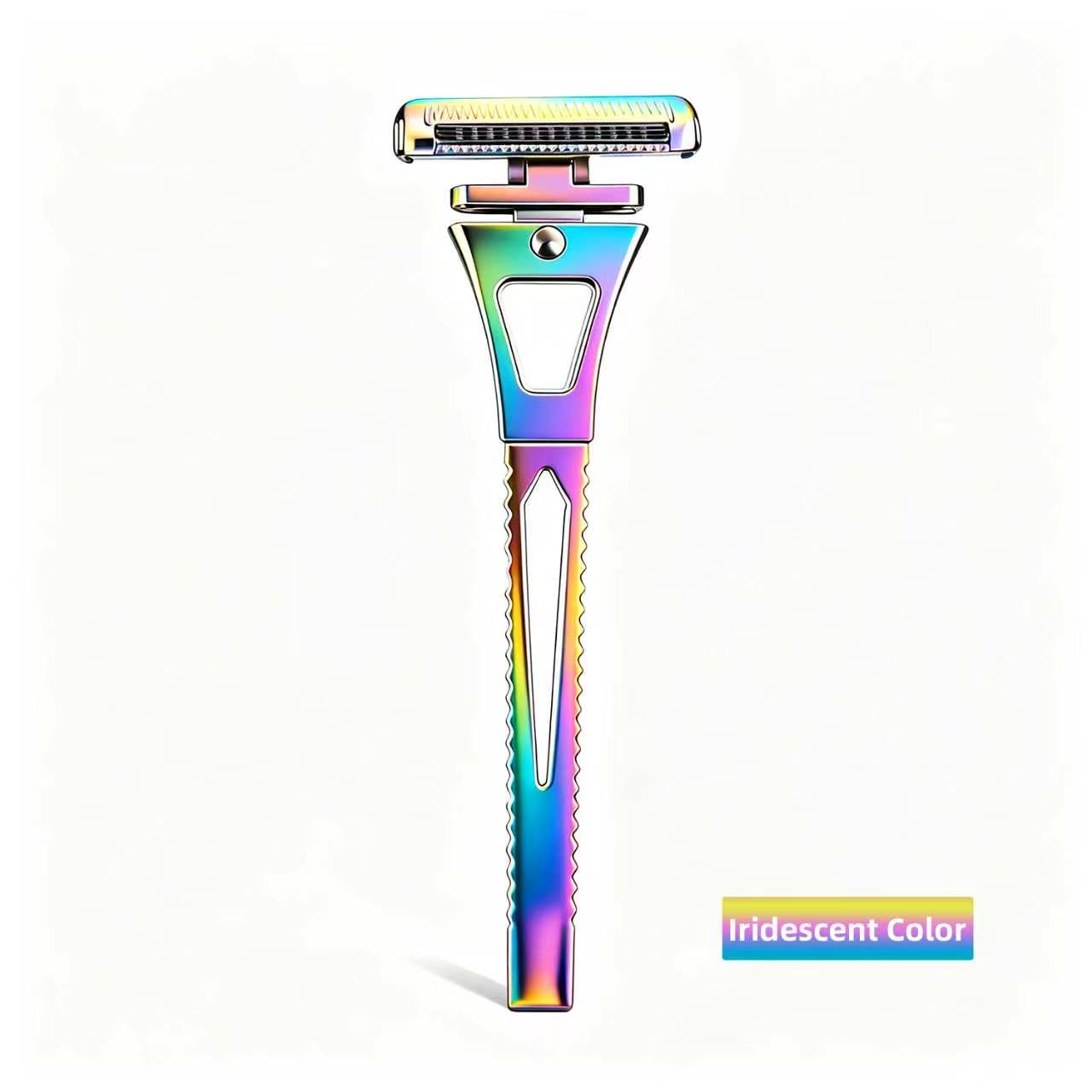 RZACLEA レインボーチタンコーティングのダブルエッジ安 - Men'S Grooming Underarm のレビューと価格