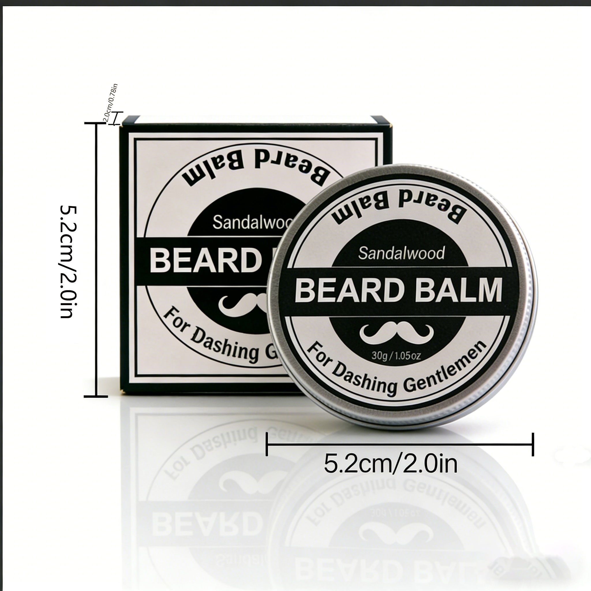 ストロングホールド ビアードワックス 30g、ナチュラルシェ - Men'S Grooming Wax のレビューと価格