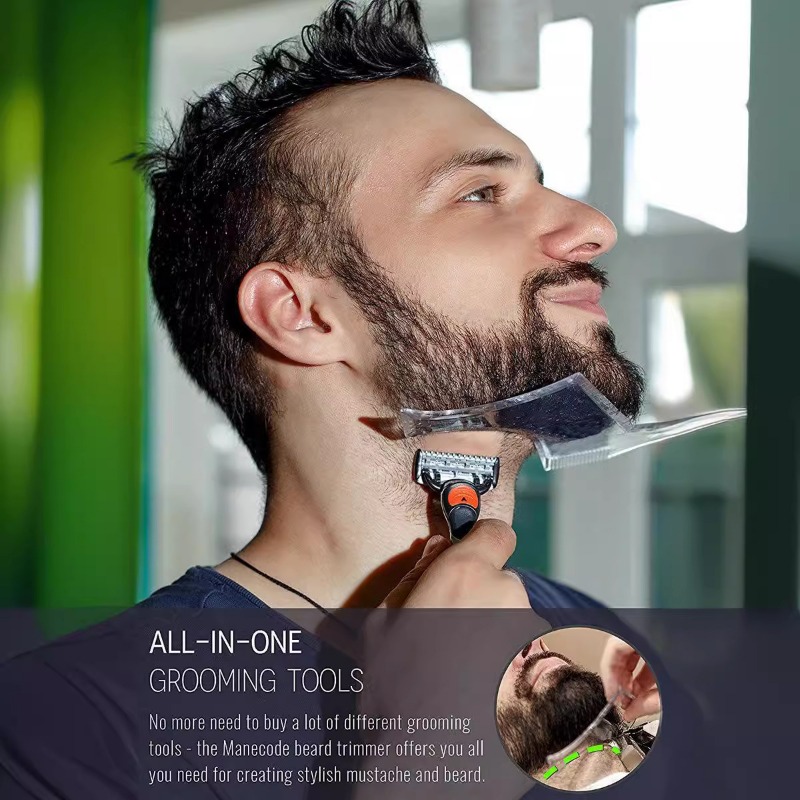 髭整形ツール 口ひげスタイリングテンプレート No.6 顔の - Men'S Grooming Facial のレビューと価格