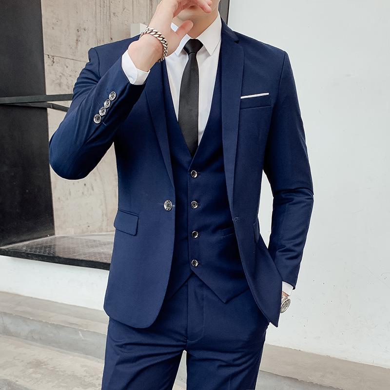 高級ブランド無地フォーマルビジネスオフィススーツ ブレザー  - Mens Grooming Brand のレビューと価格