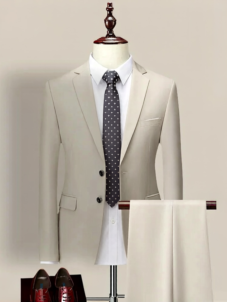 14色展開 M-6XL (ジャケット+ベスト+パンツ) 高級 - Mens Grooming Brand のレビューと価格