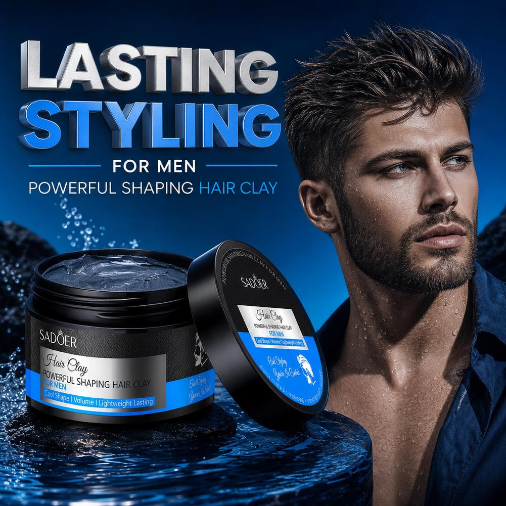 メンズヘアスタイリングクレイ 強力ホールド マット仕上げ ヘ - Men'S Grooming Wax のレビューと価格
