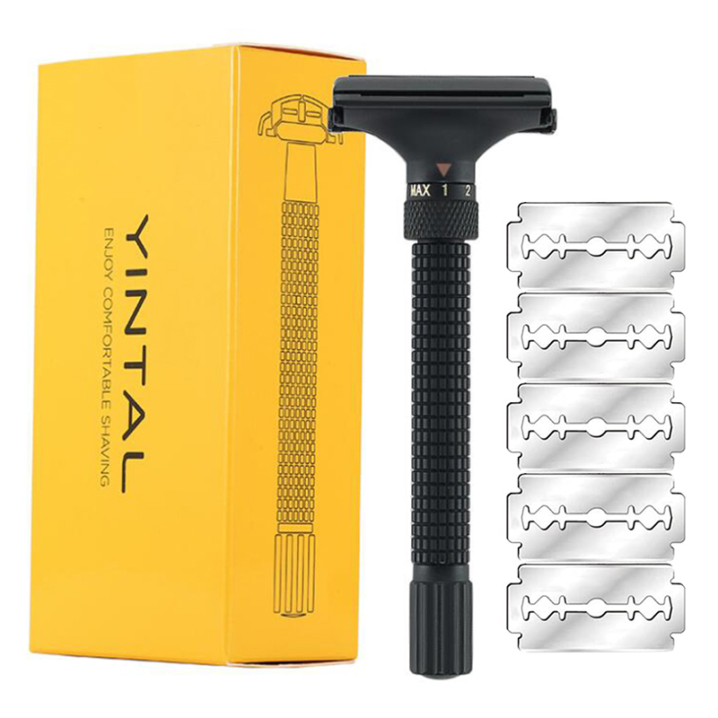 調整可能な精密メンズカミソリ - 両刃安全バタフライ真鍮メタ - Men'S Grooming Underarm のレビューと価格
